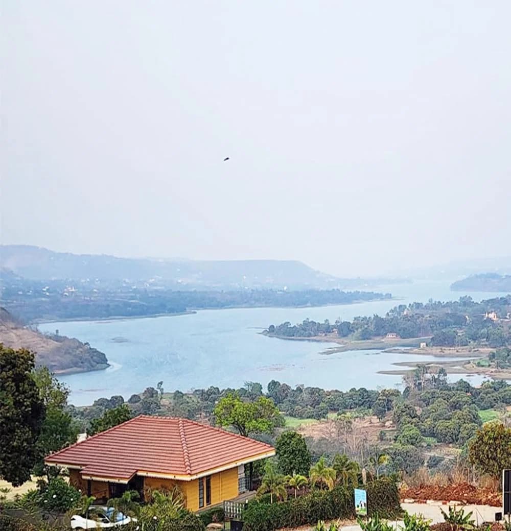 Scenic Sahyadri land investment opportunity with connectivity to Pune