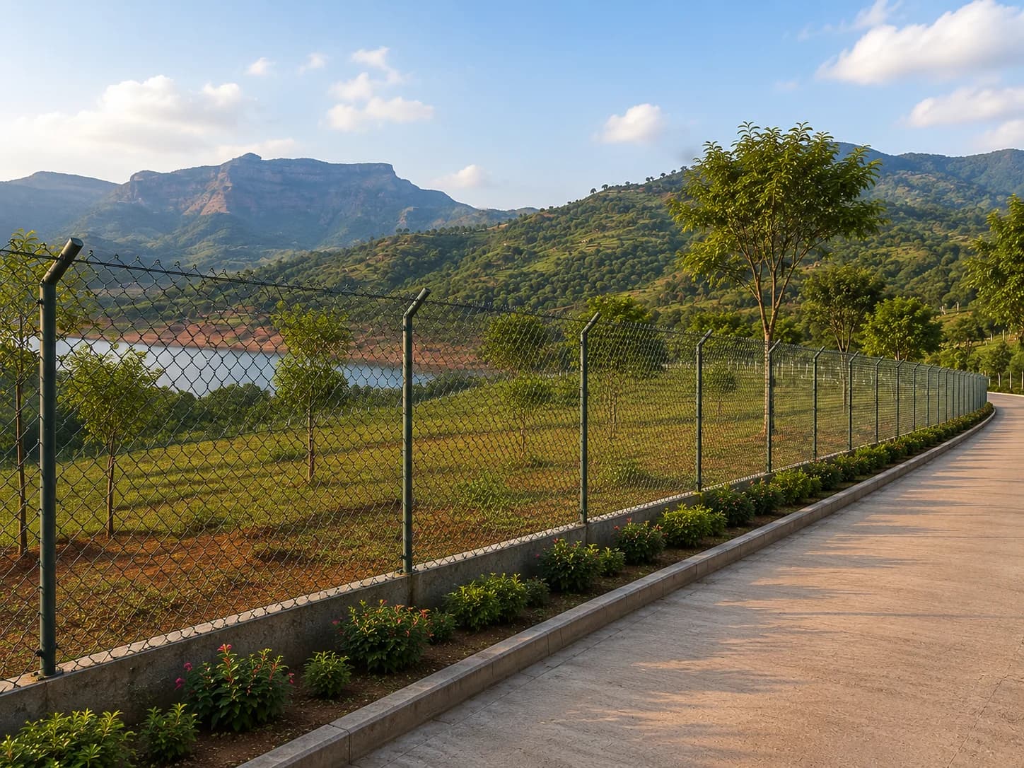 Outer Tar Fencing
